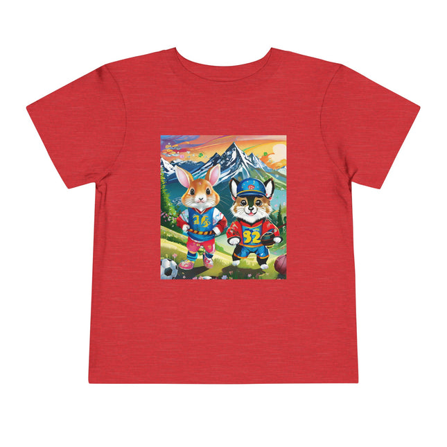 Animal Athletes Toddler Short Sleeve Tee