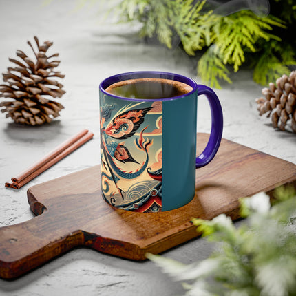 Dragon Fairy of the Temple Colorful Mugs (11oz, 15oz)
