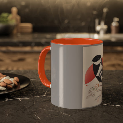 Illustrations of Japanese Toys Pl.056 by Kawasaki Kyosen Colorful Mugs, 11oz