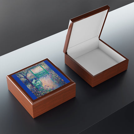 The Artist’s Garden by Theodore Earl Butler Jewelry Box
