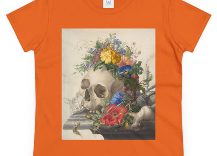 Vanitas Still Life by Herman Henstenburgh Women's Midweight Cotton Tee