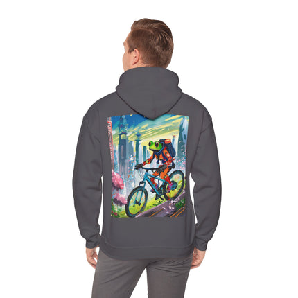 Cyberpunk Frog – Heavy Blend™ Hooded Sweatshirt