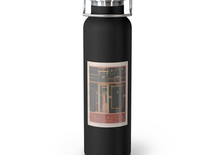 Pompeii Walls Pl.04 by Victor Steeger Copper Vacuum Insulated Bottle, 22oz