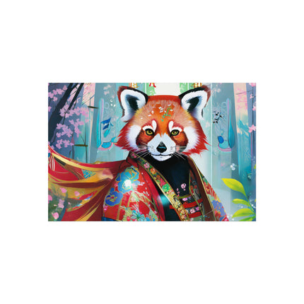 Cybernetic Red Panda Fine Art Posters