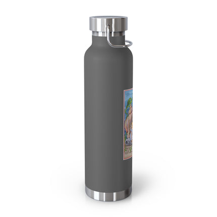 Fairy Whispers of the Sea Copper Vacuum Insulated Bottle, 22 oz