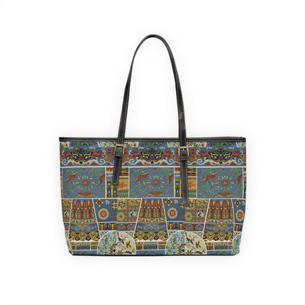 Chinois et Japonais by Auguste Racinet PU Leather Shoulder Bag