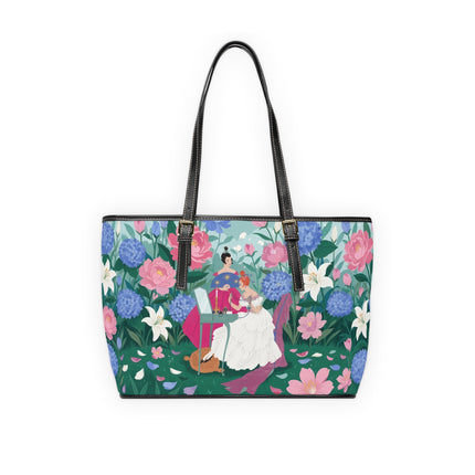💎🌸 The Lady Of The Jeweled Garden Shoulder Bag – Art Deco Floral Elegance