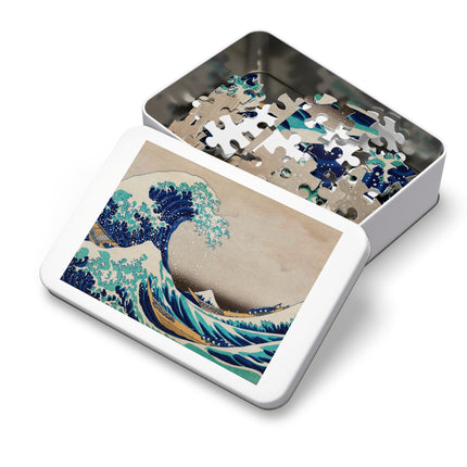 The Great Wave off Kanagawa by Katsushika Hokusai Puzzle (30, 110, 252, 500-Piece)
