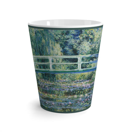 Water Lilies and Japanese Bridge by Claude Monet Latte Mug
