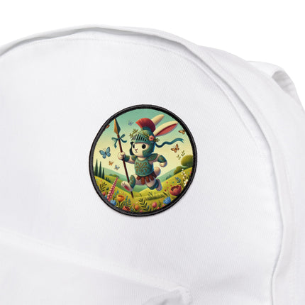 Rabbit Gladiator Iron-On Patches