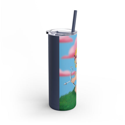 Cupid's Aim Skinny Matte Tumbler, 20oz