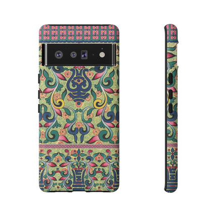 Colorful Flower Pattern by Owen Jones Phone Cases