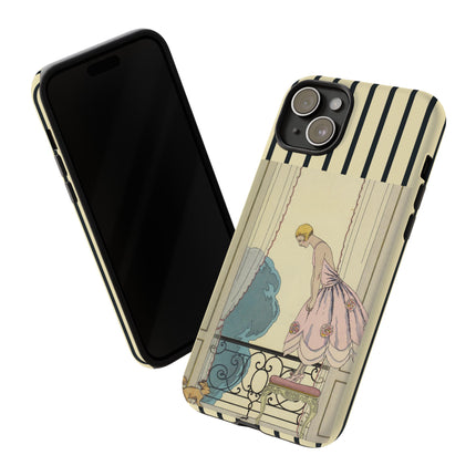 Falbalas et fanfreluches, La Souris by George Barbier Phone Cases
