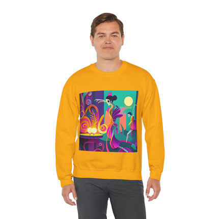 Dance of the Skeleton Ballerinas Unisex Heavy Blend™ Crewneck Sweatshirt