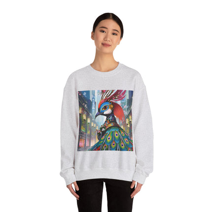 Techno Plumes Unisex Heavy Blend™ Crewneck Sweatshirt