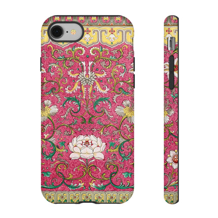 Pink Floral Pattern by Owen Jones Phone Cases