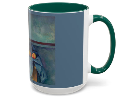 The Peppermint Bottle by Paul Cézanne Colorful Mugs (11oz, 15oz)