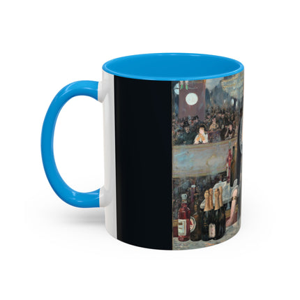 A Bar at the Folies-Bergère by Edouard Manet Colorful Mugs (11oz, 15oz)