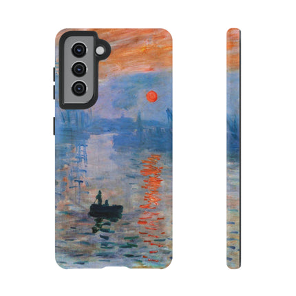 Sunrise by Claude Monet Phone Cases