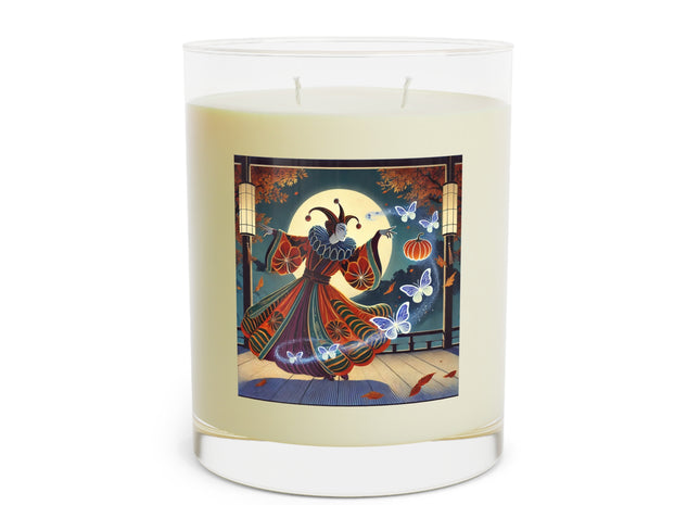 Court Magician with Ghost Butterflies Scented Candle - Full Glass, 11oz