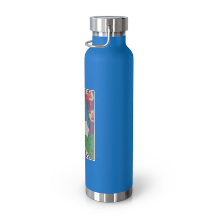Two Pierrots Copper Vacuum Insulated Bottle, 22oz