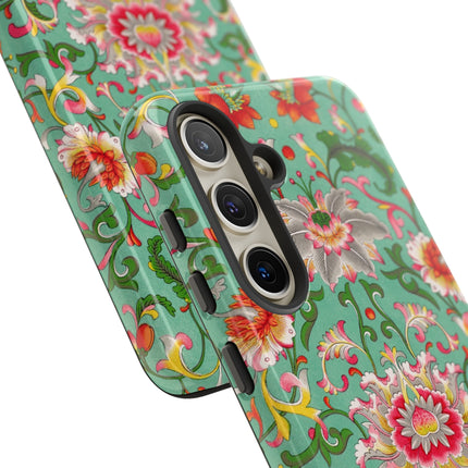 Colorful Floral Pattern by Owen Jones Phone Cases