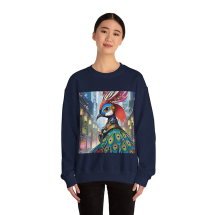 Techno Plumes Unisex Heavy Blend™ Crewneck Sweatshirt