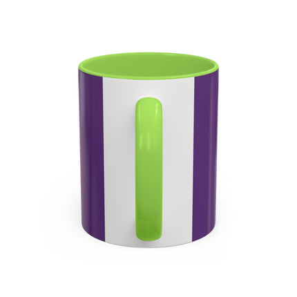 🎁✨ The Lavender Christmas Masquerade Colorful Mug – Art Deco Holiday Fantasy
