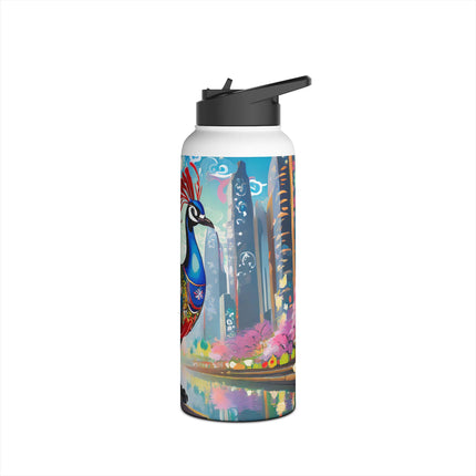Techno Plumes Stainless Steel Water Bottle