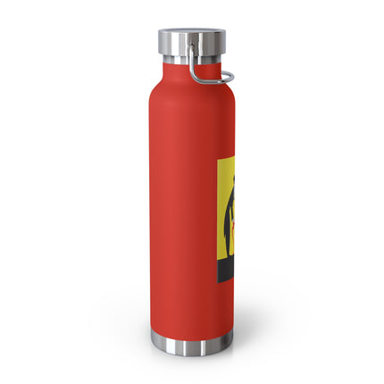 A Moment of Elegance: A Passionate Embrace Amidst Golden Splendor Copper Vacuum Insulated Bottle, 22oz