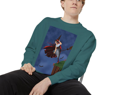 The Enchanted Witch Unisex Garment-Dyed Sweatshirt