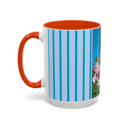 Enchanted Easter Gathering Colorful Mugs (11oz, 15oz)