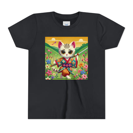 Samurai Kitten Youth Short Sleeve Tee