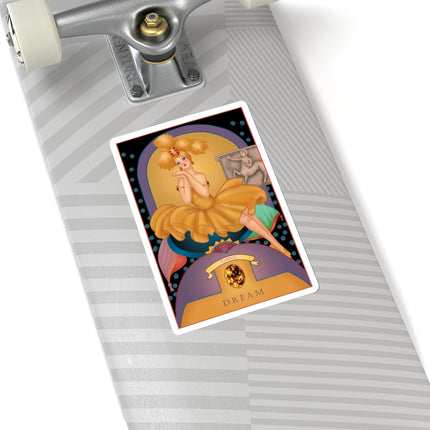 November & Topaz (from the Gem Series) by Sofia Chiostri Kiss-Cut Stickers (4 Sizes)