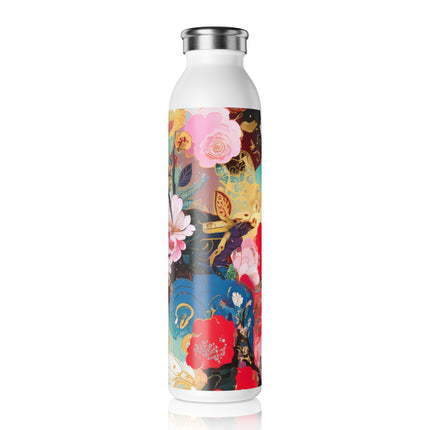 Ethereal Irises Slim Water Bottle