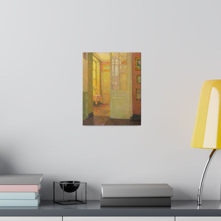 The Quiet Window – Henri Le Sidaner’s Poetic Interior