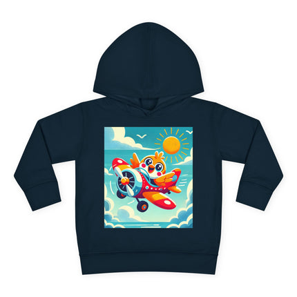 Joyful Bird Aviator Toddler Pullover Fleece Hoodie