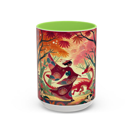 The Dragon Fairy’s Dance Colorful Mugs (11oz, 15oz)