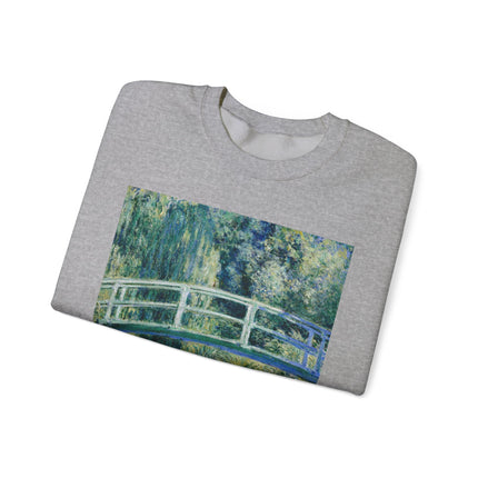 Water Lilies and Japanese Bridge by Claude Monet Heavy Blend™ Crewneck Sweatshirt