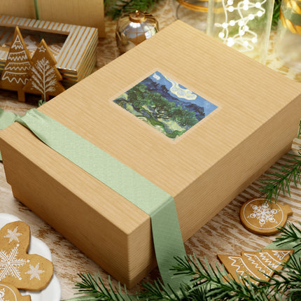 Olive Trees by Vincent Van Gogh Kiss-Cut Stickers (4 Sizes)
