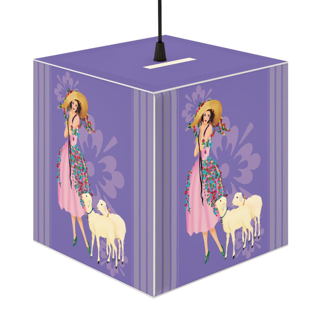 Easter Elegance Light Cube Lamp