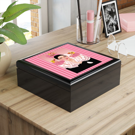 Pierrot & Fairies Dressed in Pink by Sofia Chiostri Jewelry Box