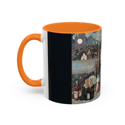 A Bar at the Folies-Bergère by Edouard Manet Colorful Mugs (11oz, 15oz)
