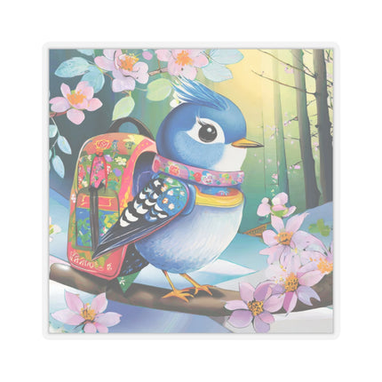 Baby Bluebird Kiss-Cut Stickers (4 Sizes)