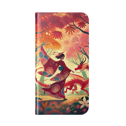 The Dragon Fairy’s Dance Flip Case – Enchanted Grace & Spring Magic
