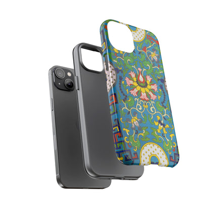 Chinese Floral Illustration by Owen Jones Phone Cases