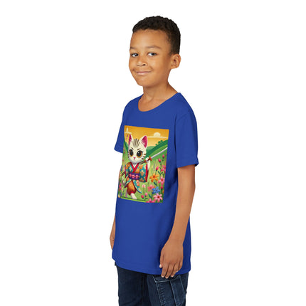 Samurai Kitten Youth Short Sleeve Tee