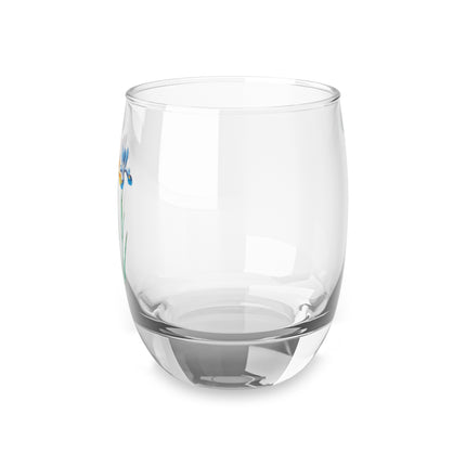 Iris, Iris sibirica by Anselmus Boëtius de Boodt Whiskey Glass