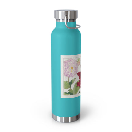 Dahlia by Tanigami Kônan Copper Vacuum Insulated Bottle, 22oz