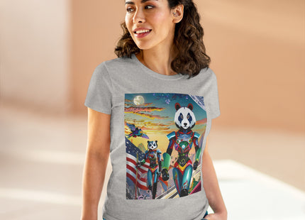 Cyber Punk Robots Cotton Tee